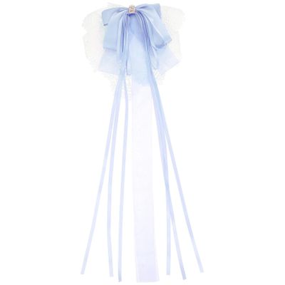 Mobestech Lolita Barrettes Oversize Hair Bows Bow Knot Hair Clip Styling Hairpins for Women