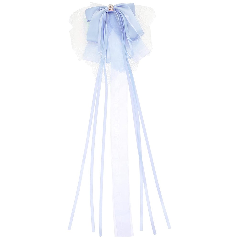 Mobestech Lolita Barrettes Oversize Hair Bows Bow Knot Hair Clip Styling Hairpins for Women