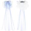 Mobestech Lolita Barrettes Oversize Hair Bows Bow Knot Hair Clip Styling Hairpins for Women view 2