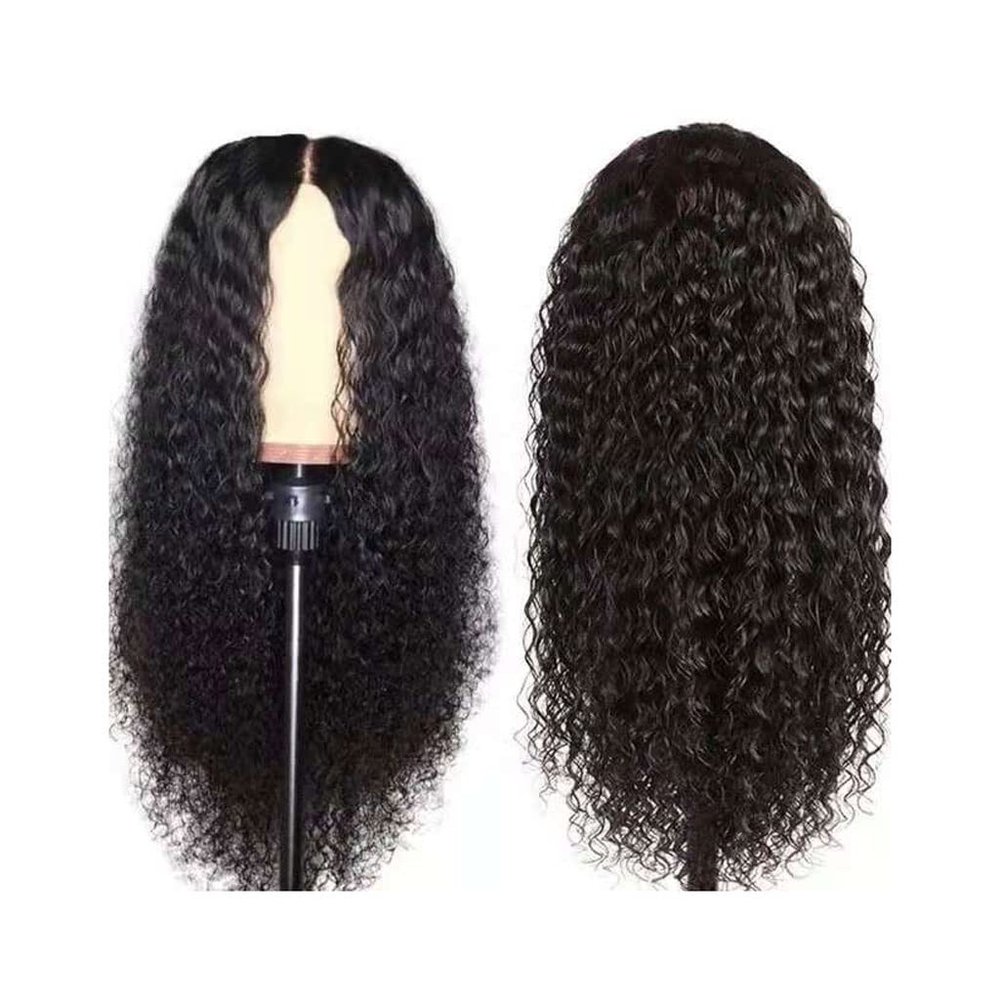 UNNS Women's Wigs Hair Replacement Wigs Front Lace Chemical Fiber Long Curly Hair Perfect for Everyday Parties Wig Hair (Color : A, Size : 27.4 INCH)