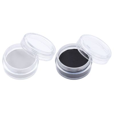 Beaupretty 2pcs Face Painting Wax Black White Makeup for Halloween Cosplay Festivals and Special Effects Skin-friendly Easy to Apply and Face Paint Kit