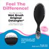 Wet Brush Original Detangler Hair Brush, Gravel - All Hair Types - Ultra-Soft IntelliFlex Detangler Bristles Glide Through Tangles with Ease - Pain-Free Comb for Men & Women view 2