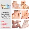 Custom Temporary Tattoo Face Tattoo Just Married Text on Tattoo Personalized Photo Tattoos Wedding Decor Funny Bachelorette Tattoo Gift view 3