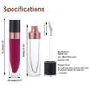 YITOU 10 Pcs Refillable Empty Lip Gloss Tubes with Wand, 6.4ml Lip Balm Gloss Containers with Rubber Insert Lipgloss Tube Lip Glaze Bottle Making Kit for DIY Lipstick Samples Christmas view 3