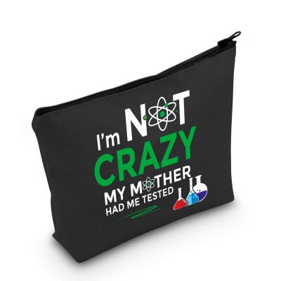 CMNIM Cosmetic Bag Fans Inspired Gift for TV Show Lover I'm Not Crazy My Mother Had Me Tested