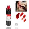BKPPLZP Fake Blood Washable Makeup,1.01oz(30ML) Halloween Fake Liquid Blood for Zombie Bride,Clothes,Monster SFX Scary Clown and Vampire Makeup & Monster Dress Up Cosplay,1 Pack view 1