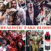 BKPPLZP Fake Blood Washable Makeup,2.1oz(60ML) Halloween Fake Liquid Blood for Zombie Bride,Clothes,Monster SFX Scary Clown and Vampire Makeup & Monster Dress Up Cosplay,1 Pack view 2