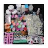 DIY Nail Art Kit ,500pcs Half Nail Tips, Acrylic Liquid Powder, Pump Tool Set by 24/7 Store view 2