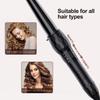 LURA Ceramic Tourmaline Coating Curling Wand, 3/4-1 1/4 Inch Barrel Hair Curler with 2 Heat Setting (320/410), Suitable for All Hair Types view 2