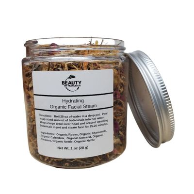 Beauty by Francesca - Organic Herbal Facial Steam 1 OZ for Women, Men Pore Cleansing and Refining for Hydrating Skin and Minimizing Pores