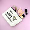 Mxrymvu Tennis Gifts for Tennis Lovers Inspirational Makeup Bag for Sports Player Partners Birthday Gift for Women Graduation Gift for Friends Funny Sports Themed Cosmetic Bag for Coach Team view 4