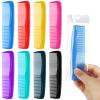 Vesici 100 Packs Combs Bulk Individually Wrapped Multicolor Disposable Travel Comb Bulk Hair for Hotel Small Combs Homeless Shelter Church(Multicolor) view 1