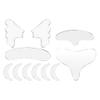 Reusable Wrinkles Patches, Silicone Neck Wrinkle Patches Pad, Easy to Use Forehead Pad Set, Not Irritating Cleavage Pad Eye Cheek Stick for Chest, Neck, Eye, Cheek, and Forehead, Transparent, 11PCS view 1