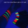 12 Colors Glow In The UV Black Light Face & Body Paint, Black Light Glow Body Paint Makeup Fluorescent Neon Face Painting Crayons Kit for Halloween Costume Holiday Masquerades Club Makeup view 2