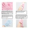 Exfoliating Bath Shower Gloves for Men Women 2 Pairs for Shower, Spa, Massage and Body Scrubs, Dead Skin Cell Remover (with Attached Hanging Loop) view 3
