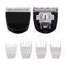 2 Pack Professional Peanut Clipper/Trimmer Snap On Replacement Blades #2068-300 - Compatible with Wahl Peanut Hair Clipper/Trimmer, Black view 1