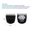 2 Pack Professional Peanut Clipper/Trimmer Snap On Replacement Blades #2068-300 - Compatible with Wahl Peanut Hair Clipper/Trimmer, Black view 2