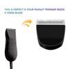 2 Pack Professional Peanut Clipper/Trimmer Snap On Replacement Blades #2068-300 - Compatible with Wahl Peanut Hair Clipper/Trimmer, Black view 3