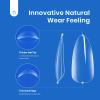 Beetles Gel Nail Tips Almond Medium Shape Summer Nails and Gel Polish 5 in 1 Nail Glue view 4