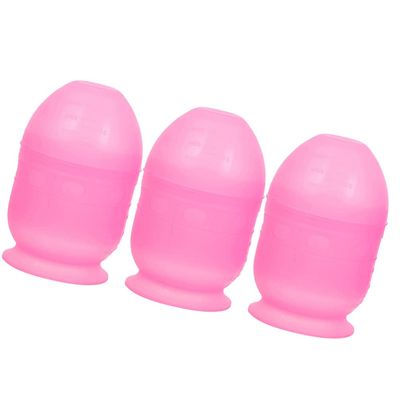 Beavorty 3Pcs Hair Dye Bowl Hair Dyeing Shaker Bowl with Measuring Scale Salon Mixing Cup Tools for Home Barber Shop Pink
