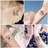 Custom Couples Face Temporary Tattoos Adult for Wedding Anniversary Bachelorette Party, Personalized Tattoos Temporary with Name Text, Funny Temporary Tattoos for Lover view 4