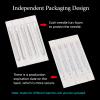 Body Piercing Needles, ATOMUS 50PCS Mixed Ear Nose Piercing Needles 12g 14g 16g 18g 20g Stainless Steel Navel Nipple Lip Body Piercing Needles view 3