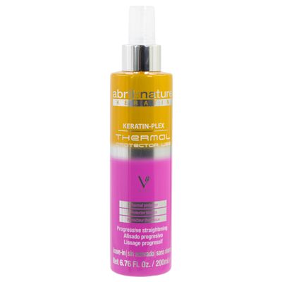 abril et nature - Keratin Liss Repair Thermal Protector - Progressive Straightening - Protects from Heat and Repairs - With Anti-Frizz Keratin - Hydrated and Soft Hair - 200 ml