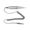 Electronic Nail File Handle, Replacement Handle for Electric Nail Drill Machine Nail Polisher Grinder Handpiece Manicure Pedicure Machine for Acrylic Nails Gel Polishing Shape Tools (Silver) view 3