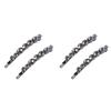 LALAFINA 4pcs Black Crystal Hair Clips for Women and Girls Elegant Temperament Barrettes and Stylish Accessories for Various Dress-ups view 1