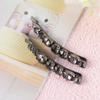 LALAFINA 4pcs Black Crystal Hair Clips for Women and Girls Elegant Temperament Barrettes and Stylish Accessories for Various Dress-ups view 4