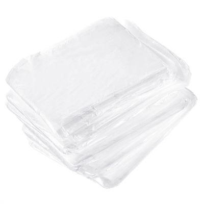MECCANIXITY Disposable Bathtub Cover Liner 79x47 Inch Portable Large PE Bathtub Bag White for Travel, Hotel, Salon Pack of 10