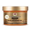 African Pride Black Castor Miracle Extra Hold Braid, Loc, Twist Gel - Extreme Hold Braiding Hair Gel, Edge Control & Tames Frizz, No Flake | Natural Ingredients, Black Castor & Coconut Oil | 12oz view 1