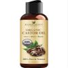Handcraft Blends Organic Castor Oil 4 Fl Oz | 100% Pure and Natural | Premium Grade Carrier Oil | Hair, Eyelashes and Eyebrows | Hair and Body | Expeller-Pressed | Hexane-Free view 1