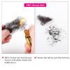 Orientdreads Afro Kinky Bulk Human Hair For Dreadlock Extensions, Repair Locs, 30g/pack Afro Kinky-curly Human Hair Bundles (#Grey, 8Inch-1Pack-Two) view 4