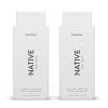 Native Body Wash Contains Naturally Derived Ingredients | For Women & Men, Sulfate, Dye, & Paraben Free Leaving Skin Soft and Hydrated | Charcoal 18 oz - 2 Pk view 1