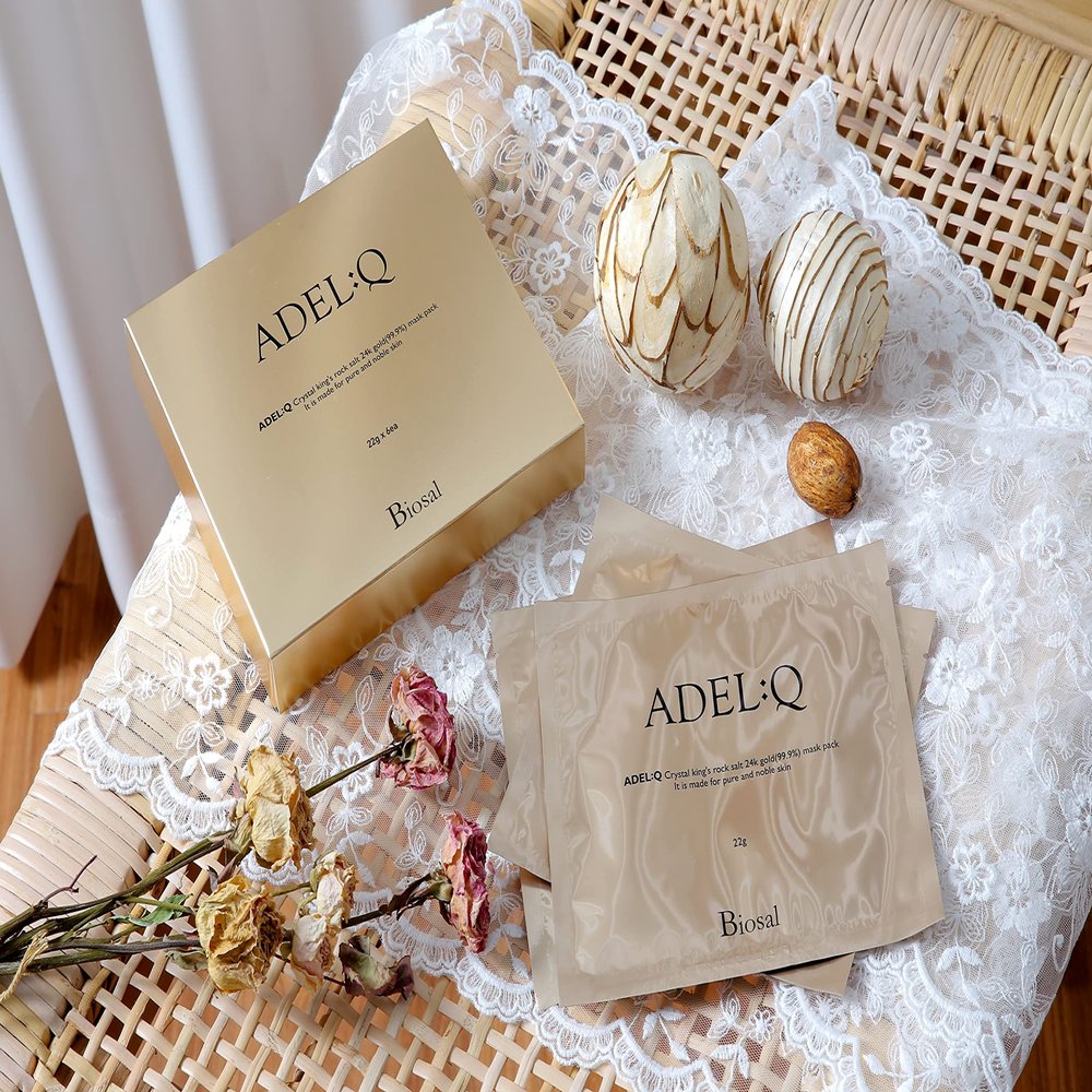  Adel.Q Rock Salt Gold Mask Pack (GOLD)