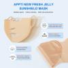 APPTI 5 Pack Golf Sunscreen Patch, Outdoor UV Protection Face Masks, Hydrating Gel Skin Care Lifting Collagen Mask, Suitable for Outdoor Sports, Cycling, Mountain Climbing view 3