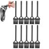 Agatige 10PCS Electric Shaver Cleaning Brushes, Mini Nylon Double Sided Clipper Brush Shaver Cleaner view 1