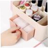 Eioflia Makeup Organizer Stackable Cosmetic Storage with Drawers Vanity Table Bathroom Countertop Office Desk Organizer for Pens Jewelry Display (Pink) view 2