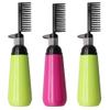 Healifty Hair Styling Tools 3Pcs Root Comb Applicator Bottle 200ML Hair Dye Dispensing Bottle Plastic Squeeze Bottles for Home Salon Random Color Vessel Tools view 1