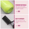 Healifty Hair Styling Tools 3Pcs Root Comb Applicator Bottle 200ML Hair Dye Dispensing Bottle Plastic Squeeze Bottles for Home Salon Random Color Vessel Tools view 3