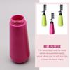 Healifty Hair Styling Tools 3Pcs Root Comb Applicator Bottle 200ML Hair Dye Dispensing Bottle Plastic Squeeze Bottles for Home Salon Random Color Vessel Tools view 4