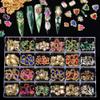 Katfan Nail Art Rhinestones Kit240PCS 3D Luxury Flatback Crystal Rhinestones Gems Big Diamonds Stones Bling Rhinestone Jewels for Nail Art Crafts Decorations Clothes Shoes view 1