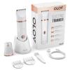 OLOV Electric Body Hair Trimmer - Groin Trimmer for Men - Bikini Trimmer Women - Wet/Dry Shaver Groomer, Replaceable Ceramic Blade Heads, USB Recharge Dock, Waterproof Hygiene Razor, White view 2