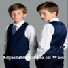Almighty Magic Boys Navy Blue Suit Slim Fit 5 Pieces Kids Formal Tuxedo for Wedding, Funerals, Proms, Graduation, Thanksgiving and Church Little Boy Suit Size 5 view 4
