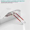 Alomejor Cotton Swab Box Mini Travel Swab Case Portable Cartoon Swab Storage Container view 2