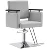 BarberPub Classic Hydraulic Barber Chair Salon Chair Beauty Spa Styling Salon Equipment 8803 (Grey) view 1