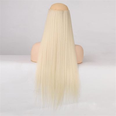 5 Hair Clips Synthetic Hair Long Straight Clips Hair Extensions Natural Wigs For Women High Hair Pieces 60B1