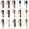 22Inches Synthetic Long Straight Wrap Around Clip In Ponytail Hair Extension Heat Tail Fake Hair 1B-27 22inches view 3