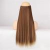5 Hair Clips Synthetic Hair Long Straight Clips Hair Extensions Natural Wigs For Women High Hair Pieces 1082 view 1